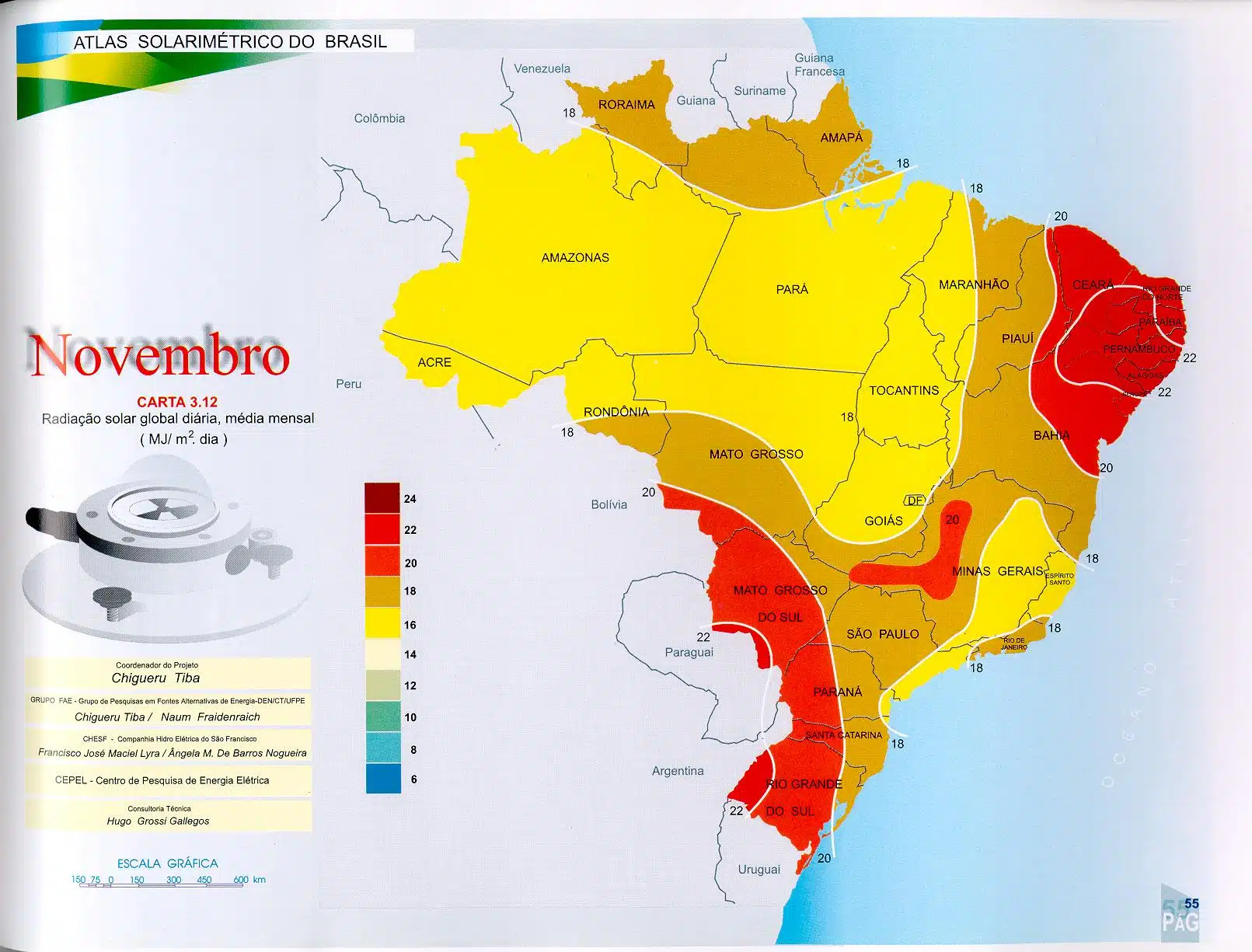 Atlas Solarimetrico do Brasil
