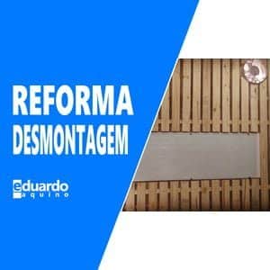 Reforma e melhorias no Laboratório - A desmontagem - Site Eduardo Aquino