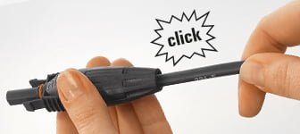 Conector MC4 PV Stick Weidmüller Conector MC4 PV Stick Weidmüller