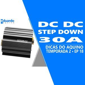 Conversor DC DC 30A de 24 V para 12 V para Energia Solar