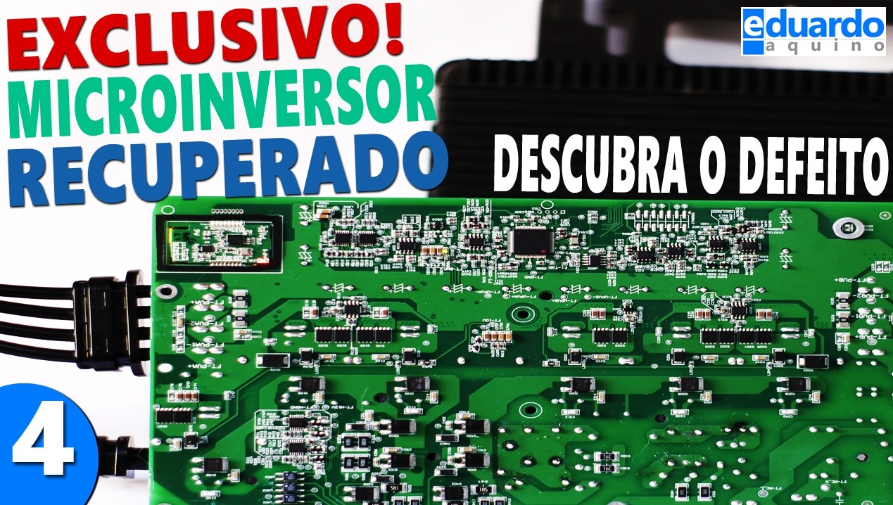 Hoymiles MI-1200 RECUPERADO, Funcionando ABERTO