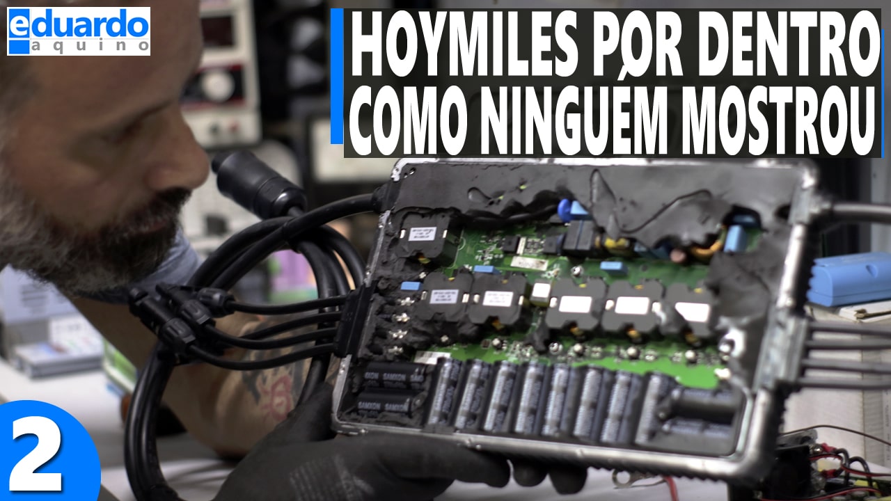 Microinversor Hoymiles por Dentro - Remoção Potting