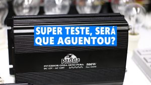 Inversor 500W Onda Senoidal Super teste