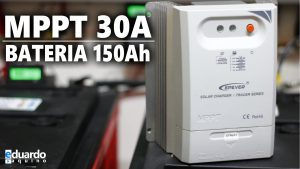 Controlador MPPT 30A e Bateria 150Ah, Será que da Problema