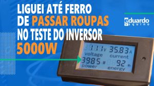 Inversor 5000W Onda Modificada Será que AGUENTOU
