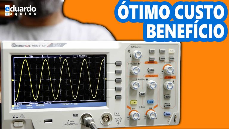 Osciloscópio BARATO e Muito BOM
