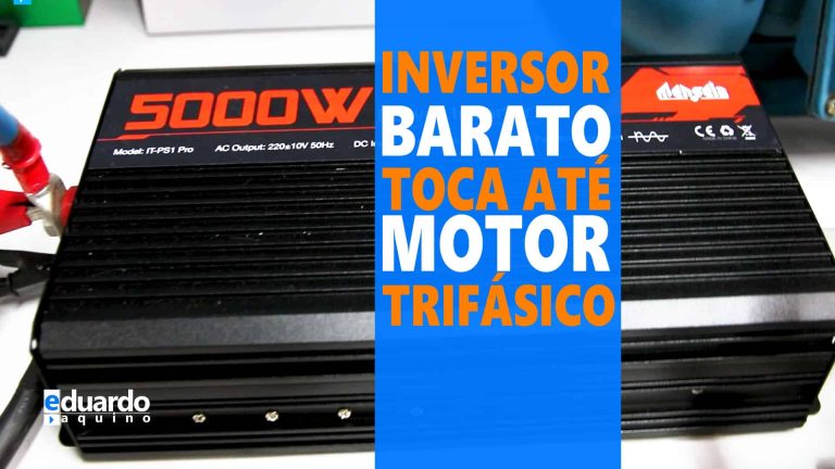 Inversor OffGrid 5000W Pico Levando Surra no TESTE de FOGO