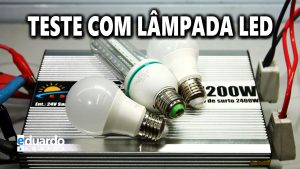 INVERSOR eSolar 1200W, SERÁ que Passou no TESTE da LÂMPADA LED