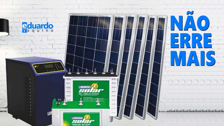 Quantas PLACAS SOLARES Pode Ligar no INVERSOR OFFGRID