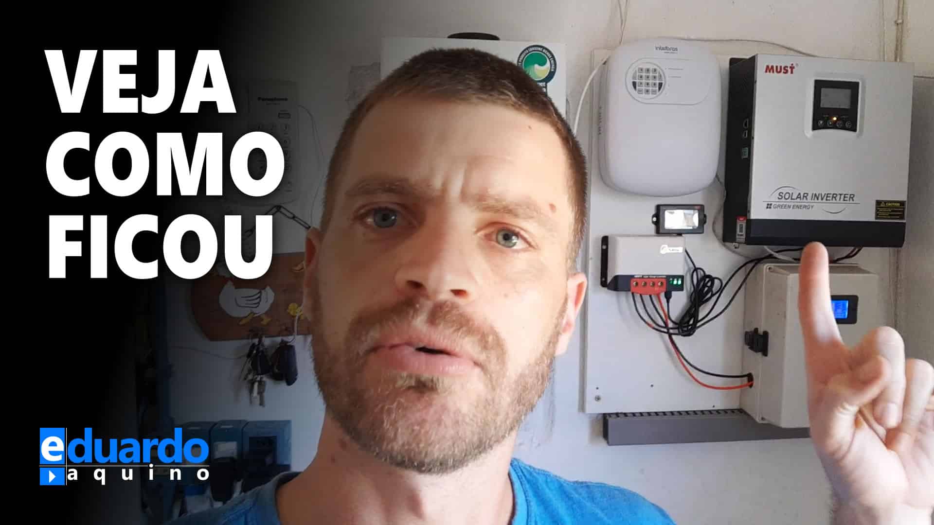 Sistema OffGrid Simples - Upgrade para Inversor Híbrido MUST