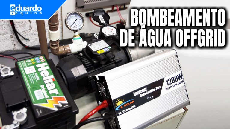 Bombeamento de Água Solar OffGrid - Apresentação Novo Quadro do Canal
