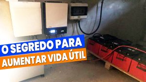 Como AUMENTAR Vida útil da BATERIA Automotiva e Estacionária no OFFGRID