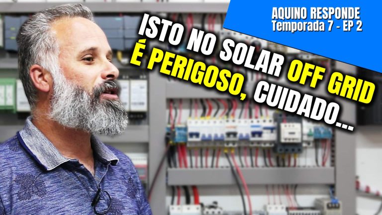 DISJUNTOR na Energia Solar Off Grid é PERIGOSO se você não souber DISSO