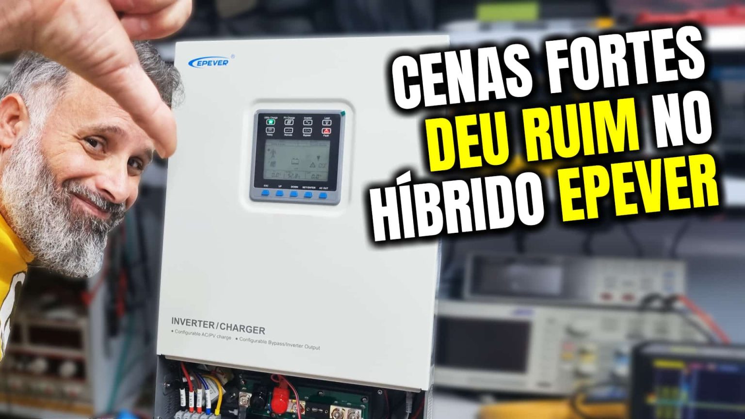 Inversor Híbrido Epever 3000W deu Ruim nos Testes