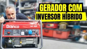 GERADOR 3500W no Inversor HÍBRIDO Off Grid