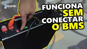 Esta BATERIA de Lítio LifePO4 funciona sem CONECTAR BMS