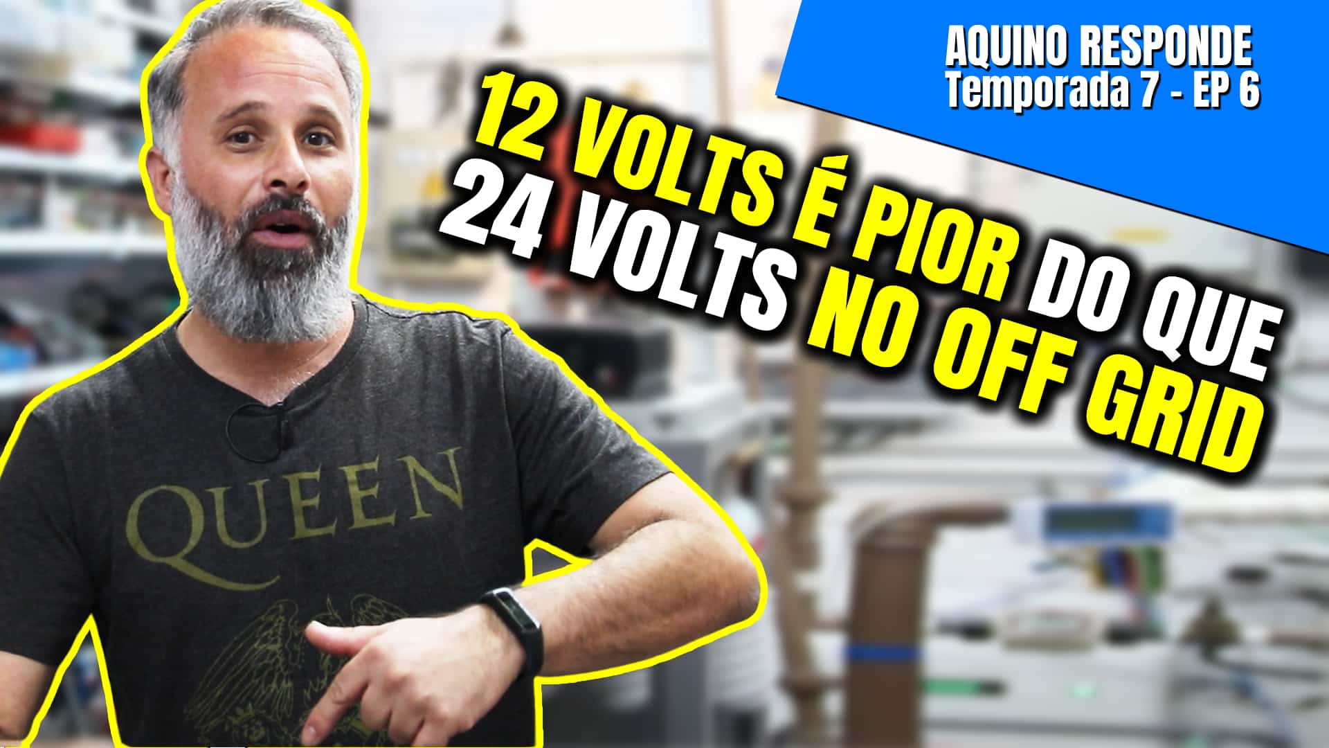 INVERSOR Off Grid 12V é Pior do que INVERSOR 24V, Entenda