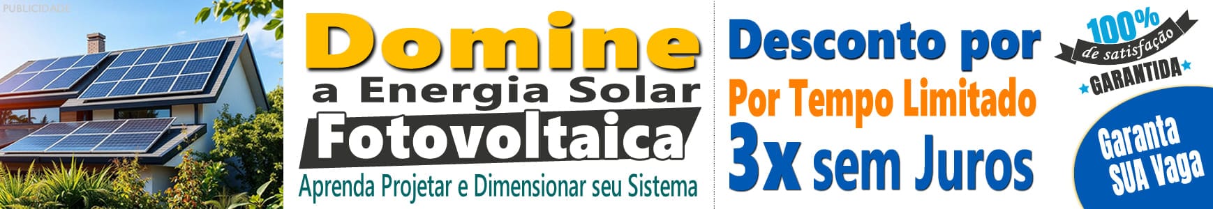 Promoção Curso Energia Solar 2024 - Eduardo Aquino